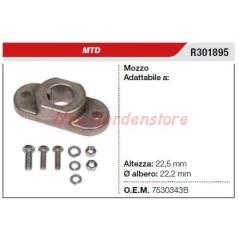 MTD R301895 lawnmower mower mower blade holder hub | NewgardenParts.com