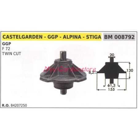 Messernabe für Rasentraktor F 72 TWIN CUT GGP 008792 - 84207250 | NewgardenParts.com
