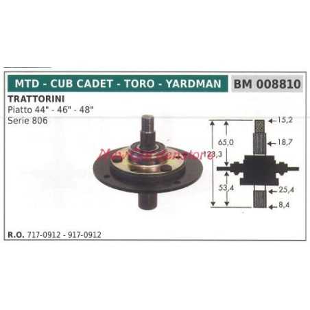 Messernabe für Rasentraktor Rasenmäher Flachmäher 44 46 Zoll MTD 008810 | NewgardenParts.com