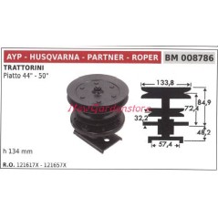 Messernabe für Rasentraktor Rasenmäher flach 44 50 AYP 008786 | NewgardenParts.com