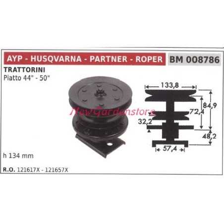 Moyú de cuchilla para tractor de césped cortadora de césped plana 44 50 AYP 008786 | NewgardenParts.com