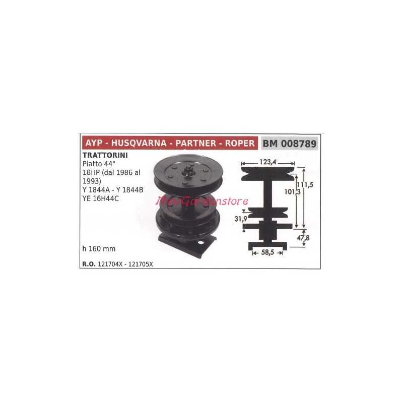 Klingenhalter Nabe für Rasentraktor Rasenmäher Flachmäher 44 AYP 008789