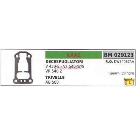 Junta cilindro desbrozadora KAAZ V 430-S 029123 | NewgardenParts.com