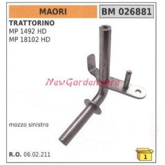 Linke Radnabe MAORI Rasentraktor Rasenmäher Mähwerk MP 1492 HD 026881
