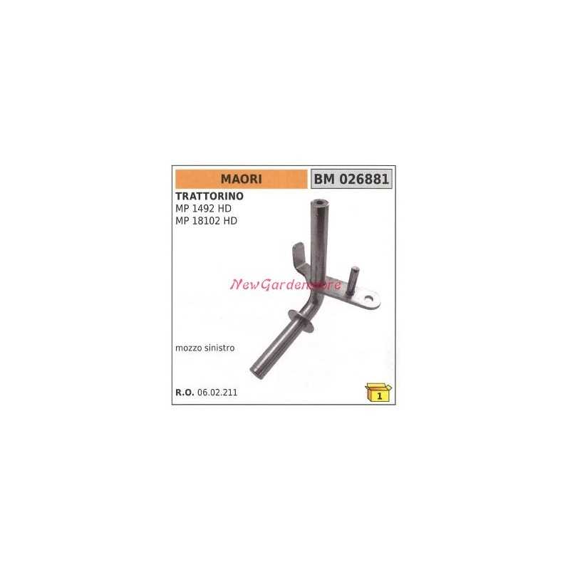 Linke Radnabe MAORI Rasentraktor Rasenmäher Mähwerk MP 1492 HD 026881