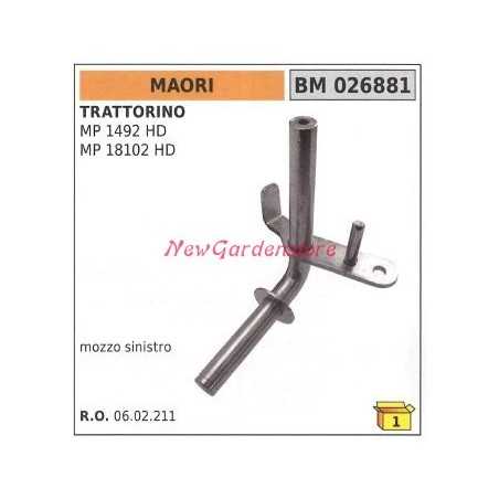 Linke Radnabe MAORI Rasentraktor Rasenmäher Mähwerk MP 1492 HD 026881 | NewgardenParts.com