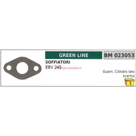 Guarnizione cilindro lato scarico GREENLINE soffiatore EBV 245 023053 | NewgardenParts.com