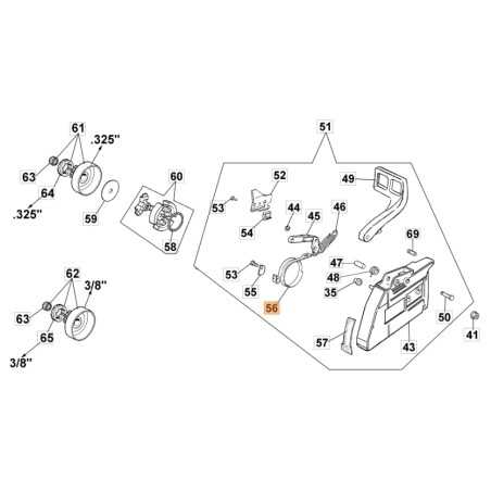 Nastro freno motosega modelli 956 962 ORIGINALE EMAK 50010039R | NewgardenParts.com