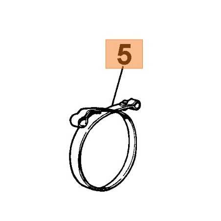 Nastro freno motosega modelli 999F ORIGINALE OLEOMAC 099900148 | NewgardenParts.com
