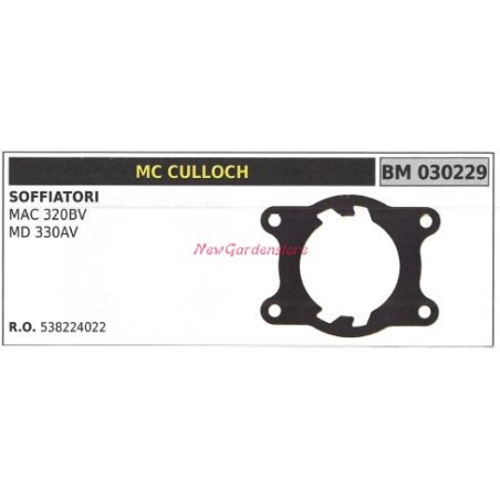 Guarnizione cilindro MCCULLOCH soffiatore MAC 320BV MD 330AV 030229 | NewgardenParts.com