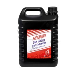 Olio motore SAE-30 STRONG 5Litri motori 4 tempi rasaerba ottima lubrificazione