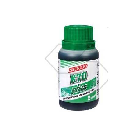 Mixture oil K70 PLUS semi-synthetic 2-stroke engine 4 pieces STRONG R331138 | NewgardenParts.com