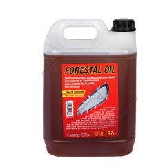 Biodegradable chainsaw chain wear protection oil FORESTAL OIL 5 litres | NewgardenParts.com