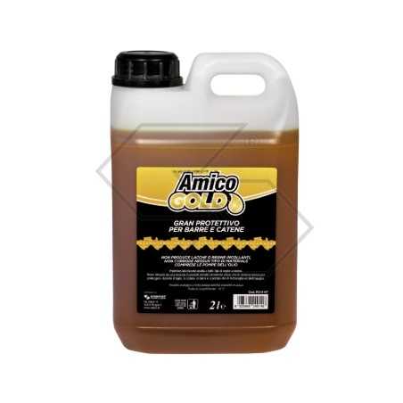 Huile synthétique de protection pour chaîne de tronçonneuse AMICO GOLD 2 litres R314147 | NewgardenParts.com