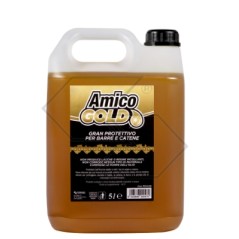 Huile synthétique de protection pour chaîne de tronçonneuse AMICO GOLD 5 litres R314145 | NewgardenParts.com