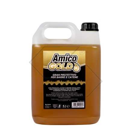 Huile synthétique de protection pour chaîne de tronçonneuse AMICO GOLD 5 litres R314145 | NewgardenParts.com