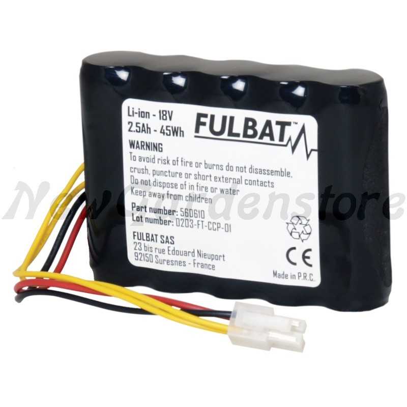 Battery pack for FLYMO lawnmower robot mower 57953067