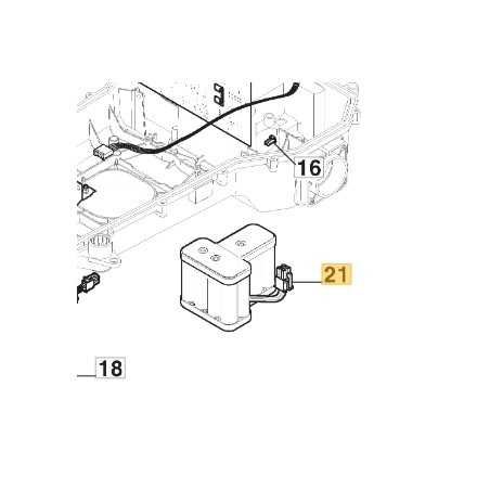 Battery pack 25 V - 2.0 Ah ORIGINAL STIGA a500 rtk robot lawnmower 381600620/0 | NewgardenParts.com