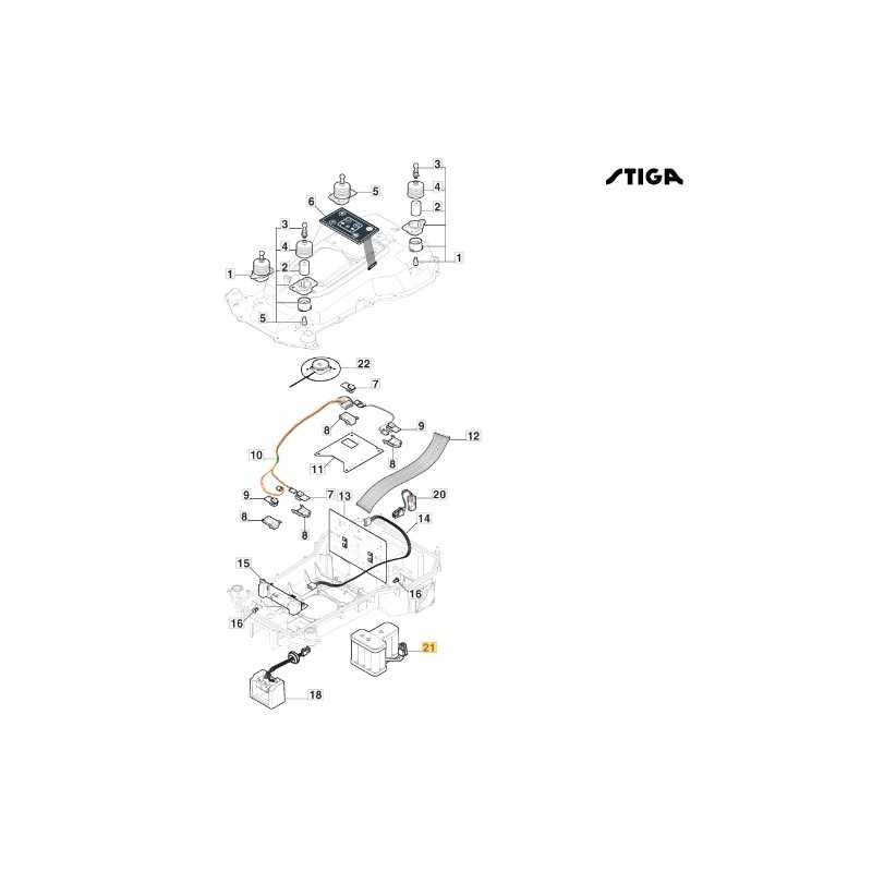 Akku-Pack 25V - 2,5 Ah ORIGINAL STIGA a750 rtk Roboter-Rasenmäher 381600607/0