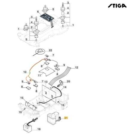Batería 25V - 2.5 Ah ORIGINAL STIGA a750 rtk robot cortacésped 381600607/0 | NewgardenParts.com