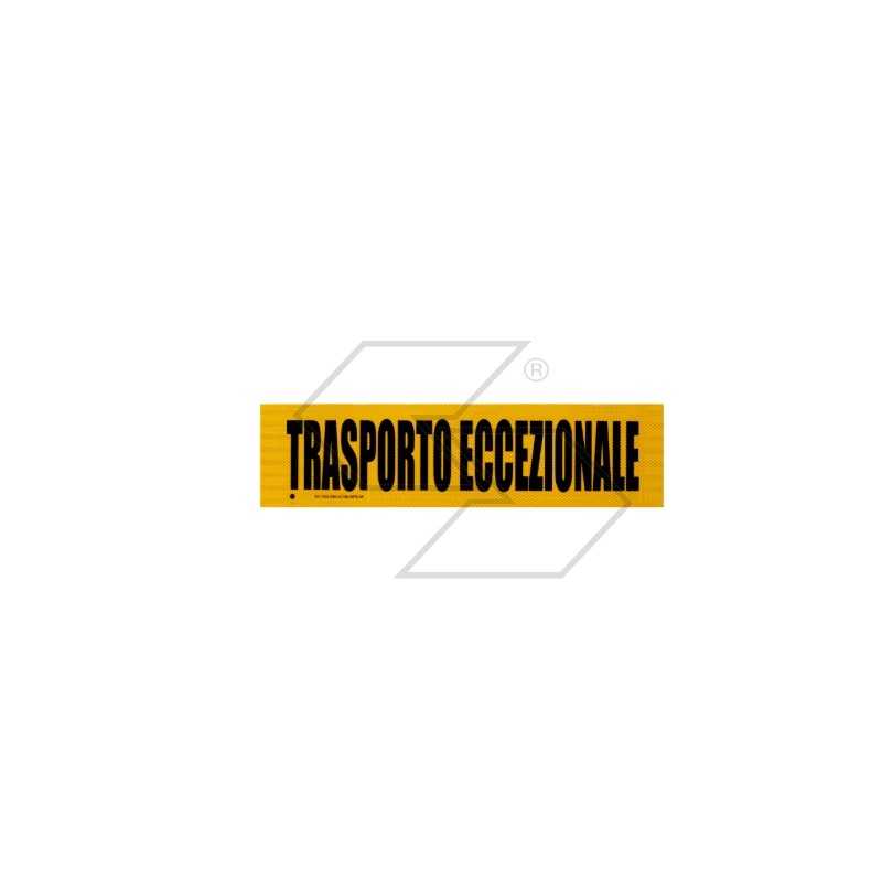 Panneau adhésif pour transport exceptionnel NEWGARDENSTORE 600 x 150mm