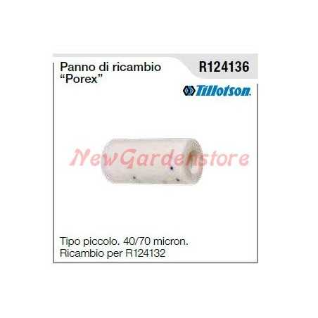 TILLOTSON Tube de Soufflage de remplacement pour tronçonneuse petit modèle R124136 | NewgardenParts.com
