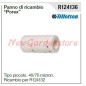TILLOTSON Tube de Soufflage de remplacement pour tronçonneuse petit modèle R124136