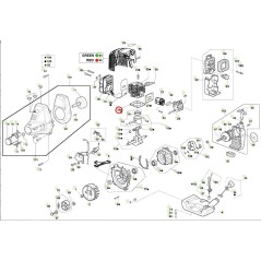 Guarnizione cilindro ORIGINALE ACTIVE decespugliatore modelli 2.5 - 2.9 022115 | NewgardenParts.com