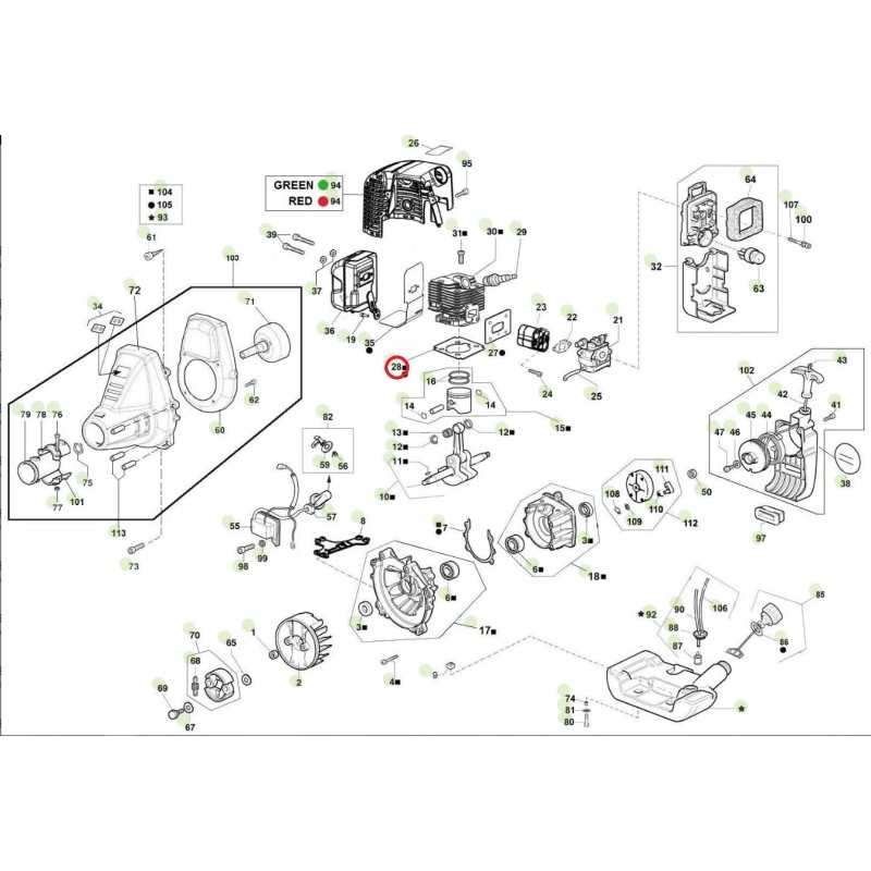 Zylinderdichtung ORIGINAL ACTIVE Freischneider Modelle 2.5 - 2.9 022115