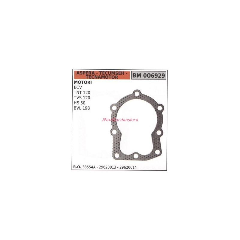 ASPERA lawn tractor mower head gasket ECV 006929