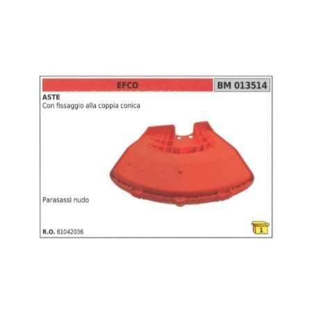 Protector de eje EFCO para eje de desbrozadora con fijación de engranaje cónico | NewgardenParts.com