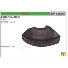 KAAZ axle guard for V360S brushcutter shaft (TLE 33 engine) | NewgardenParts.com