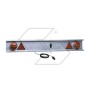 Paraurti posteriore 2000 mm con corredo e cablaggio NEWGARDENSTORE per trattore