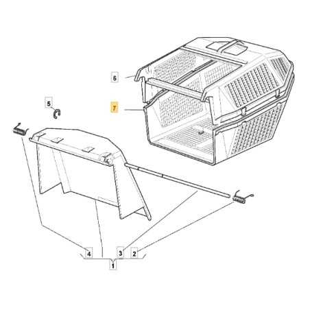 ORIGINAL STIGA grass collector lower part | NewgardenParts.com