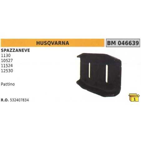 Pattino spazzaneve HUSQVARNA 1130 - 10527 - 11524 - 12530 532407834 | NewgardenParts.com