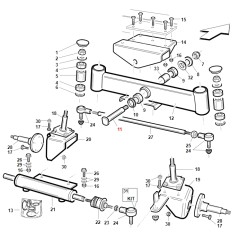 Goupille d'essieu ORIGINAL GIANNI FERRARI 95303110002 | NewgardenParts.com