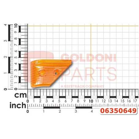 RECHTER ORANGEFARBENER REFLEKTOR ORIGINAL GOLDONI 06350649 | NewgardenParts.com