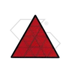 Reflector rectangular 135x155mm con dos tornillos M6 tractor agrícola A08515