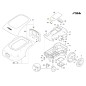 FastPoint pin robot mower models A1000 ORIGINAL STIGA 122517892/0