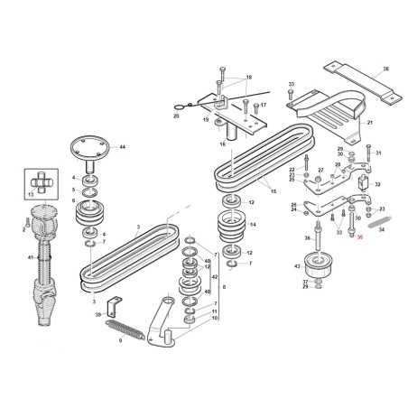 Belt tensioner retaining pin TOPGREEN PG ORIGINAL GIANNI FERRARI BFB 95500150006 | NewgardenParts.com
