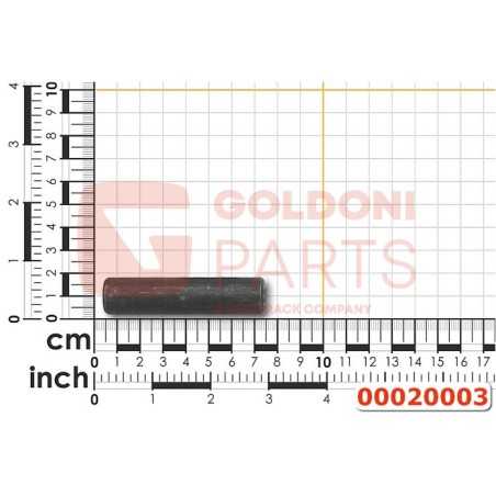 PIN SATELLITE D.16X68 ORIGINAL GOLDONI 00020003 | NewgardenParts.com