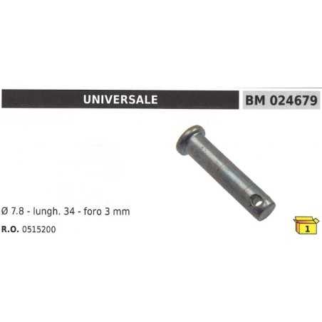 Sicherheitsstift Durchmesser 7,8mm L 34mm Loch 3mm UNIVERSAL 0515200 | NewgardenParts.com