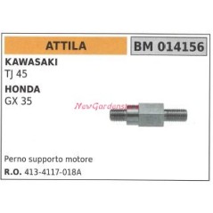 Support moteur ATTILA débroussailleuse gx 35 honda 014156 | NewgardenParts.com