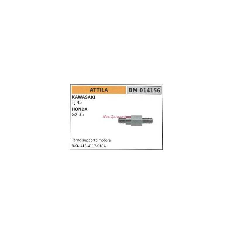 Engine support pin ATTILA brushcutter gx 35 honda 014156