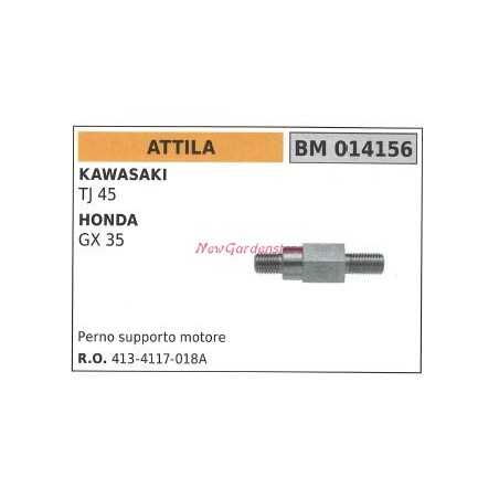 Support moteur ATTILA débroussailleuse gx 35 honda 014156 | NewgardenParts.com