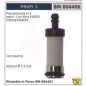 Ballast 3 pièces Blender 3 pièces avec ballast POREX interchangeable et filtre Ø 5,5 mm connexion