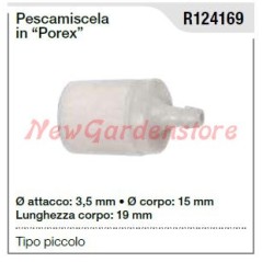 Pescamiscela in porex per motosega tipo piccolo R124169