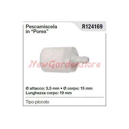 Pescamiscela in porex per motosega tipo piccolo R124169 | NewgardenParts.com