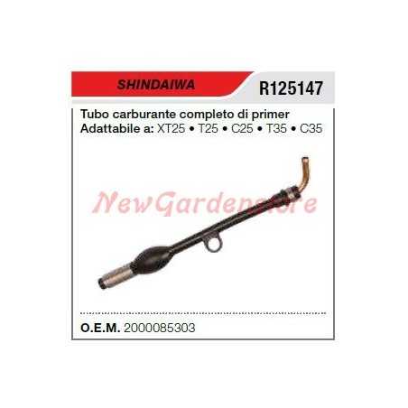 SHINDAIWA apprêt pour carburateur de débroussailleuse XT25 C25 T35 R125147 | NewgardenParts.com
