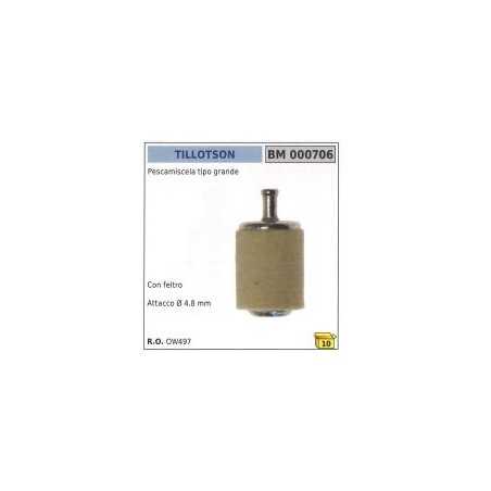 TILLOTSON grand modèle avec fixation en feutre Ø 4,8 mm OW497 | NewgardenParts.com